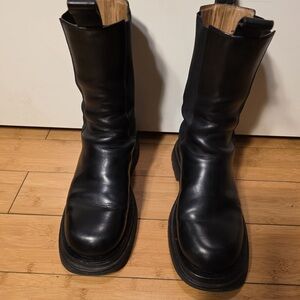 Bottega Veneta Black Leather women’s Boots
